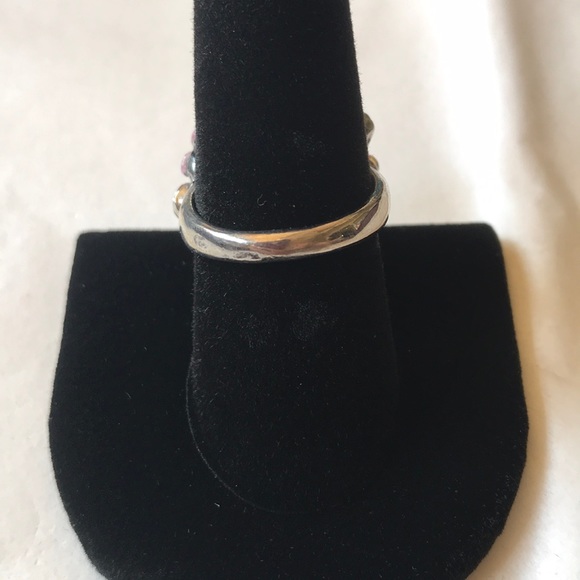 Statement pink flower ring - Picture 2 of 3